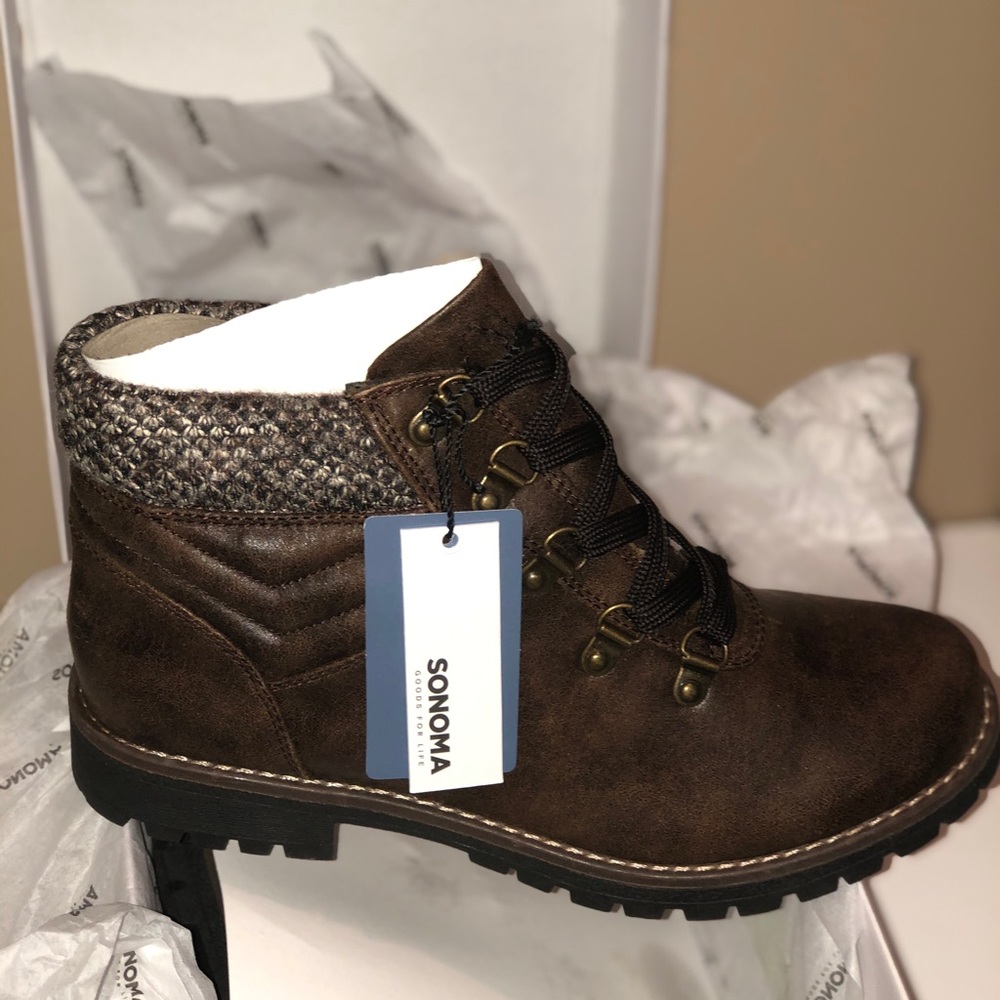 Brown boots
